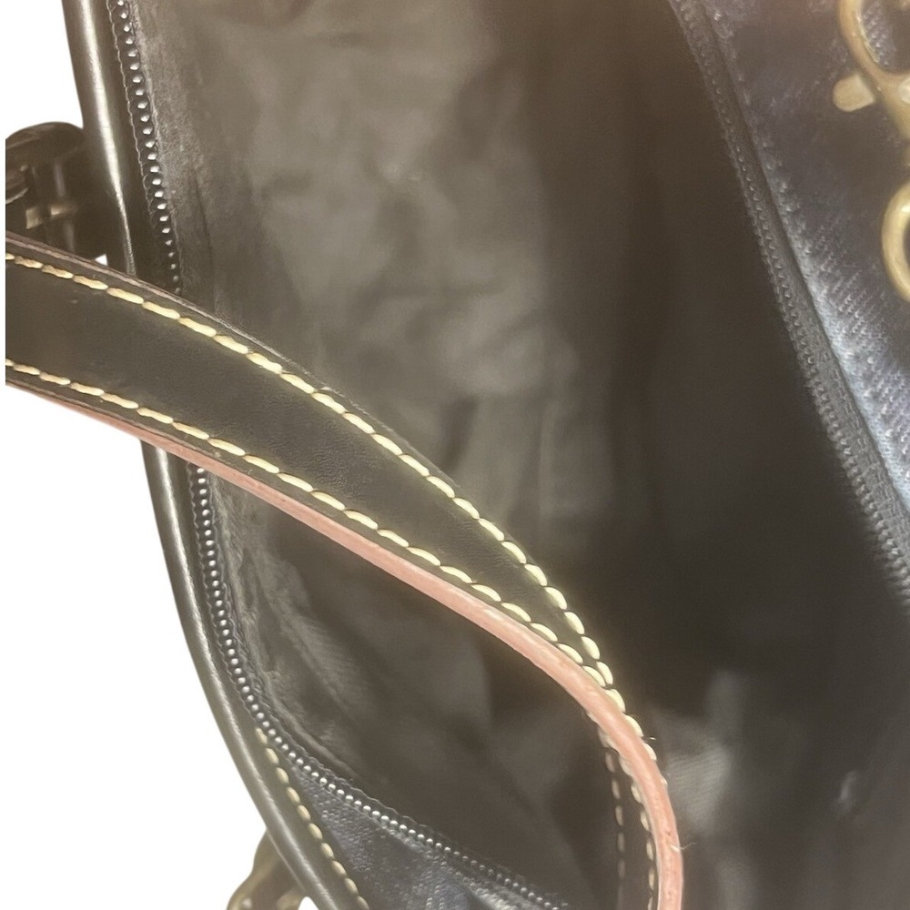 Tommy Hilfiger Denim Plaid Shoulder‎ Bag Tote Purse Y2K Preppy Classic - Picture 6 of 8